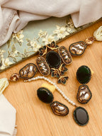 Multi-Color Kundan Style Choker & Earring Set