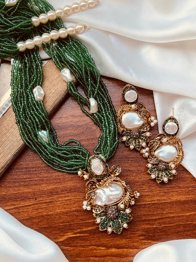 Majestic Turkish Mala & Earring Set