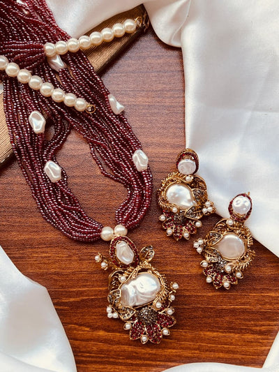Majestic Turkish Mala & Earring Set