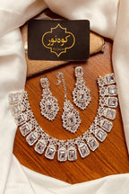 Brilliant Cubic Zirconia Statement Set