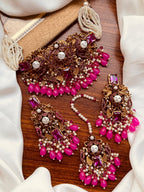 Premium Turkish Floral Choker Set