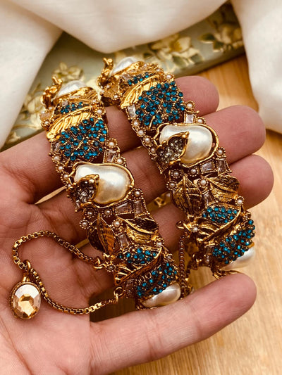 Handcrafted Turkish Mother of Pearl Bangles