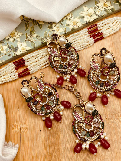 Elegant Turkish Pearl Choker Set