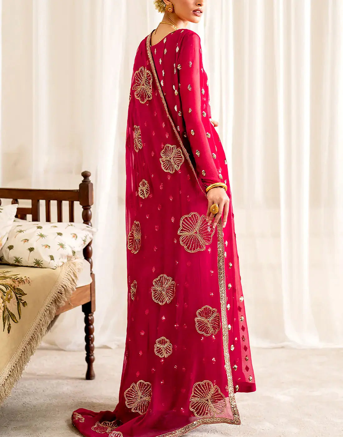 Iznik – Alnisa Embroidery Chiffon Collection