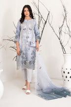 Tawakkal Fabrics 3-Piece -Stitched Organza Collection