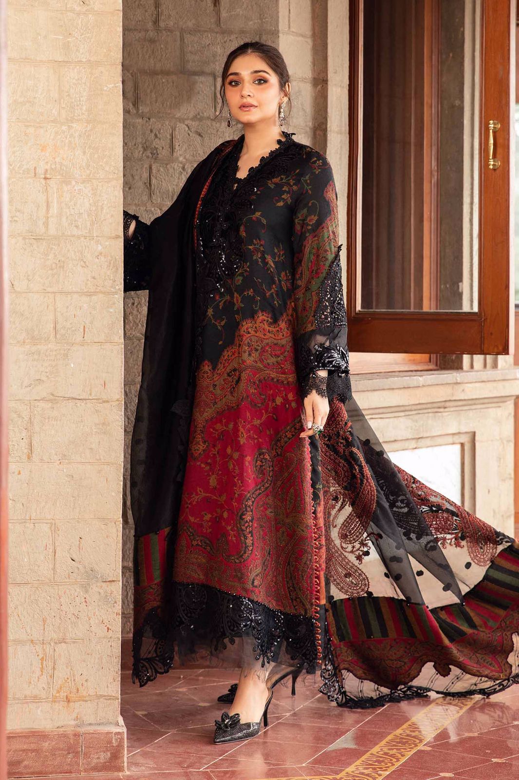 Lawn m print for women clothing (UNSTITCHED) by Kapra Collection - Kapra Collection