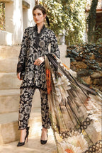 03-PIECE PRINTED LAWN EMBROIDERED DRESS