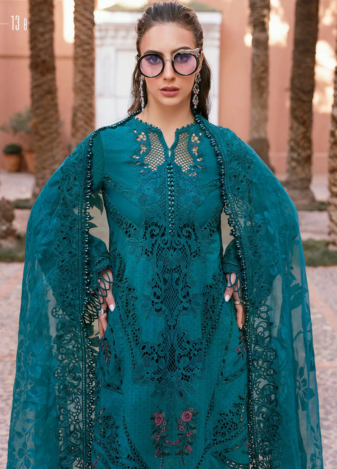 Maria B Embroidered Suits Stitched 3 Piece