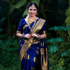 Elegant Banarasi Saree For Women (Unstitched)